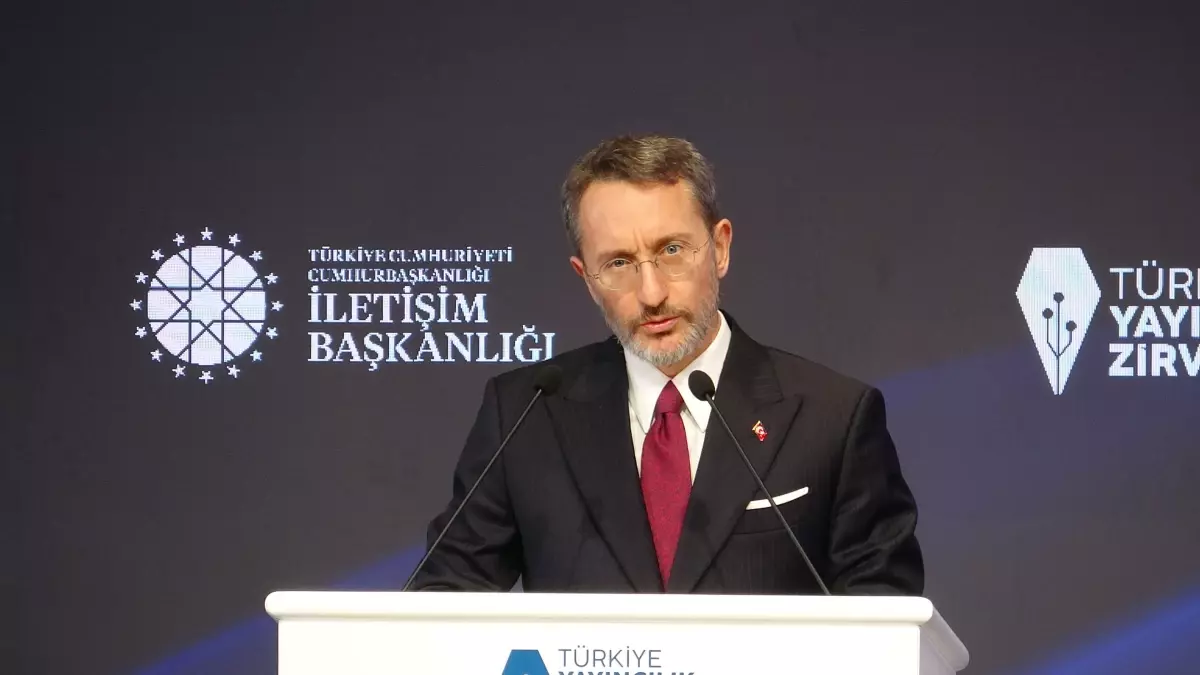 Fahrettin Altun: Yayıncılıkta dijitalleşme ve dezenformasyonla mücadele önemli