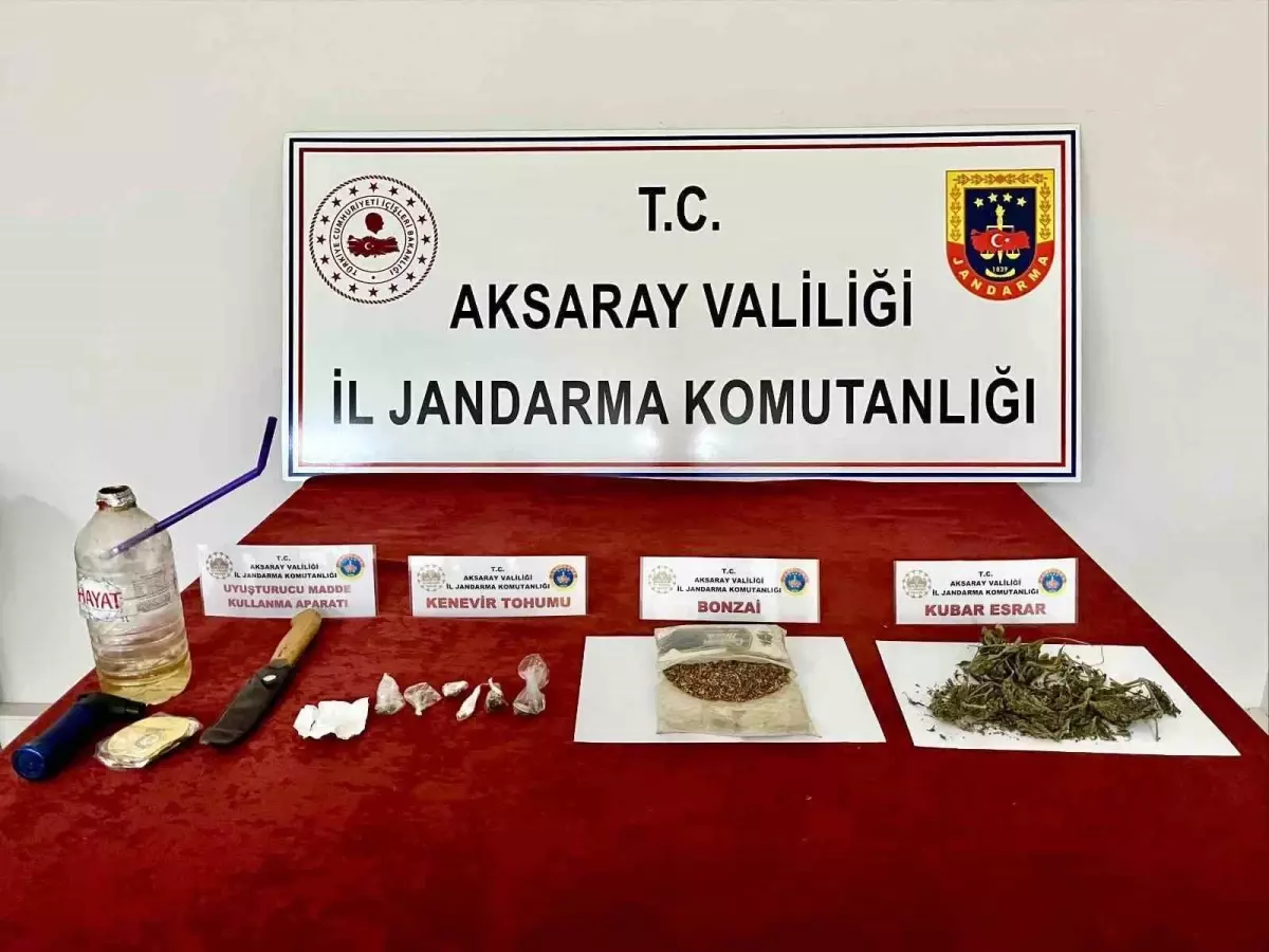 Aksaray\'da Uyuşturucu Operasyonu