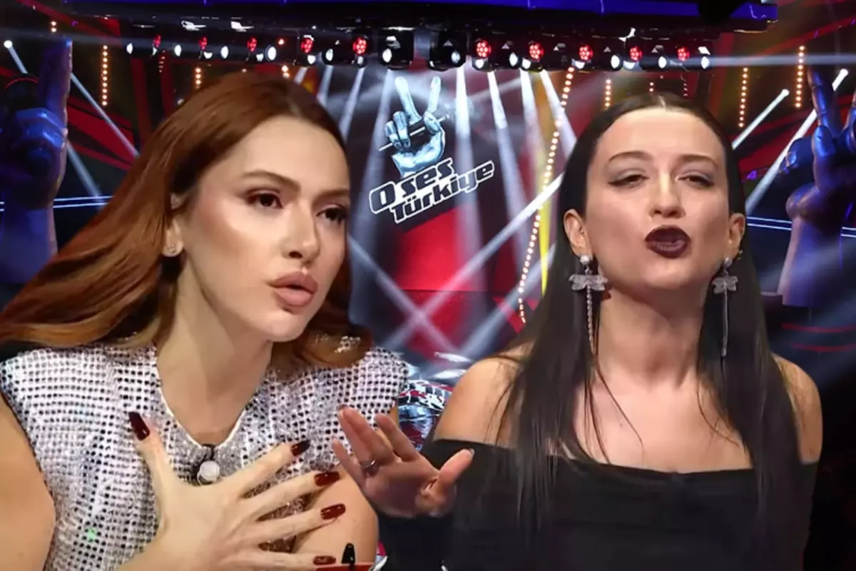 O Ses Türkiye\'de Hadise ve Melike Şahin savaşı: Ben tazeliğime güveniyorum şekerim