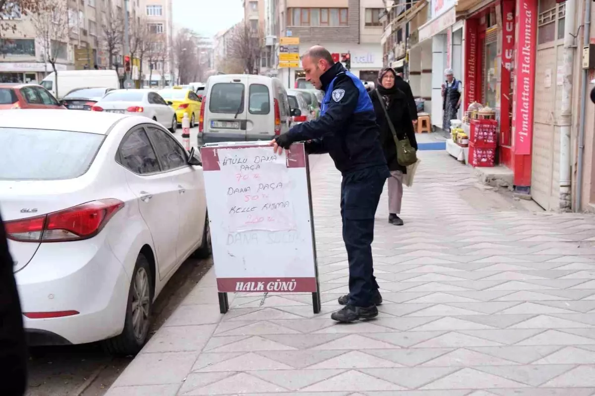 Odunpazarı\'nda Zabıta Ekipleri Kaldırım Denetimlerini Sürdürüyor