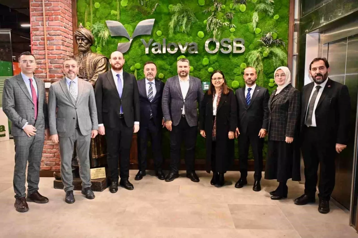 Bakan Yardımcısı İnan Yalova Makine OSB\'yi Ziyaret Etti