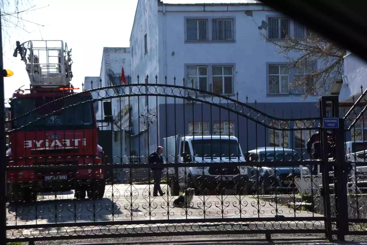 Sinop Cezaevinde Yangın Tatbikatı Paniğe Neden Oldu