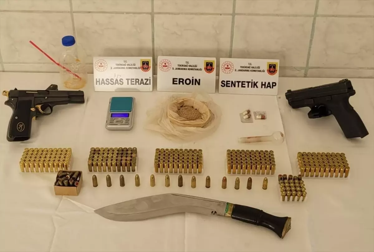 Tekirdağ\'da Uyuşturucu Operasyonu: 7 Gözaltı