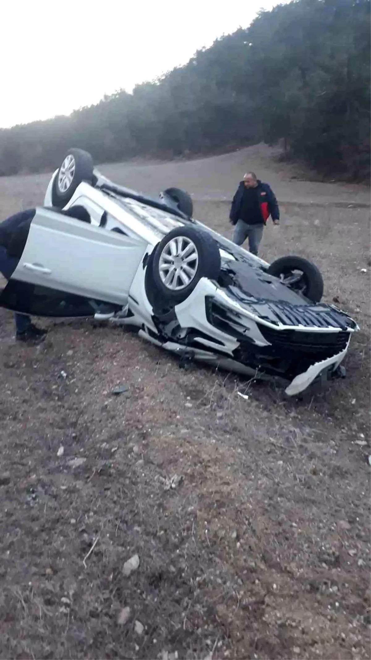 Tokat\'ta Trafik Kazası: 4 Yaralı