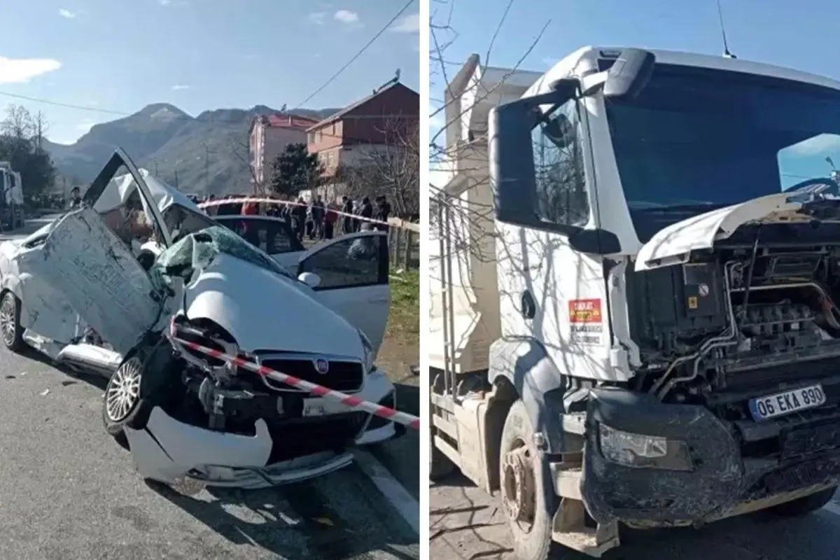 Giresun\'da feci kaza: 3 kişi hayatını kaybetti