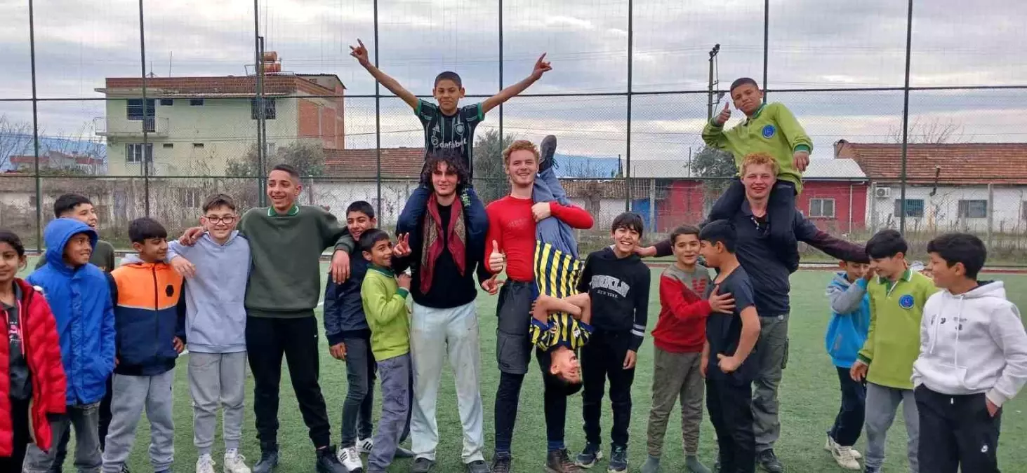 Fransız Gençlerden Kocagür\'de Unutulmaz Gün