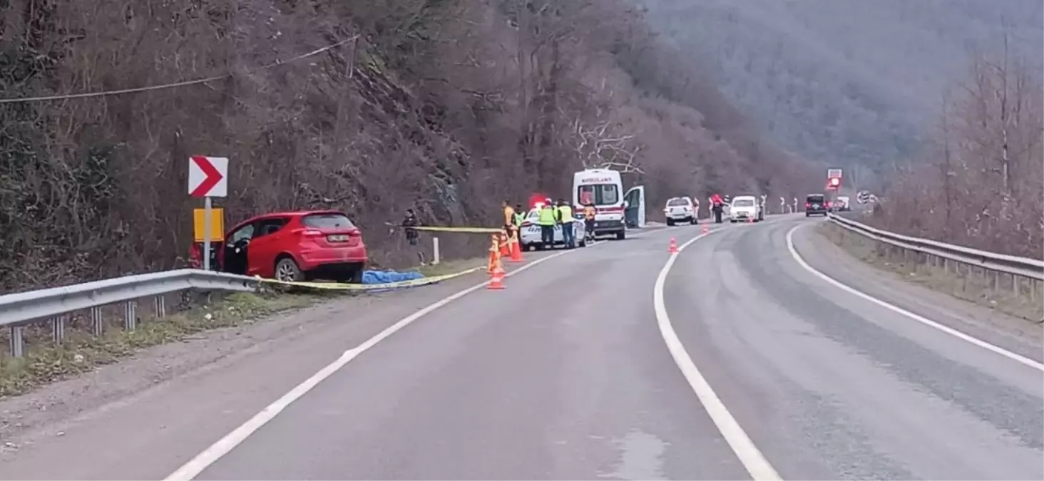 Karabük\'te Otomobil Şarampole Devrildi: Sürücü Hayatını Kaybetti