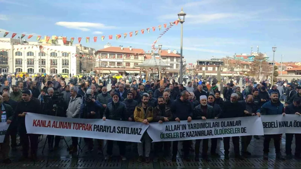 Konya STK\'sı Gazze İçin Tek Ses