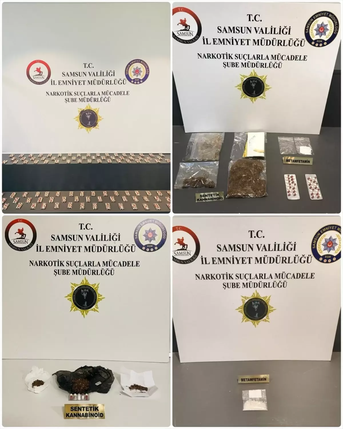 Samsun\'da Uyuşturucu Operasyonu: 5 Gözaltı