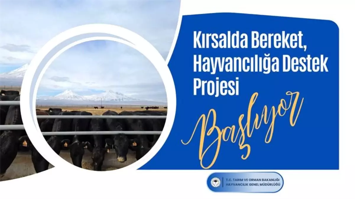 Kırsalda Bereket Projesi Başlatıldı