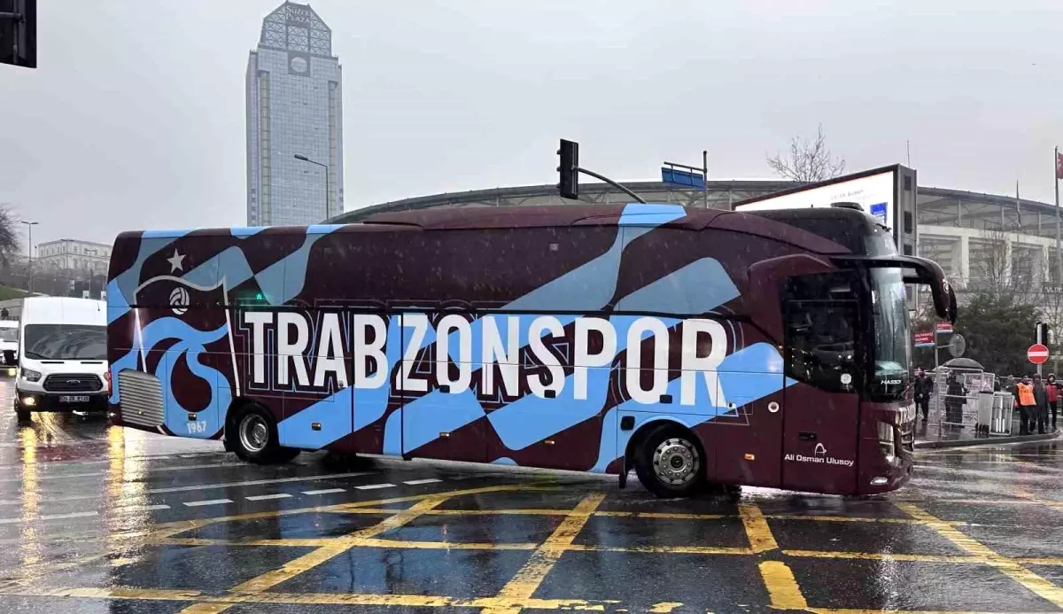 Trabzonspor Beşiktaş Maçına Geldi