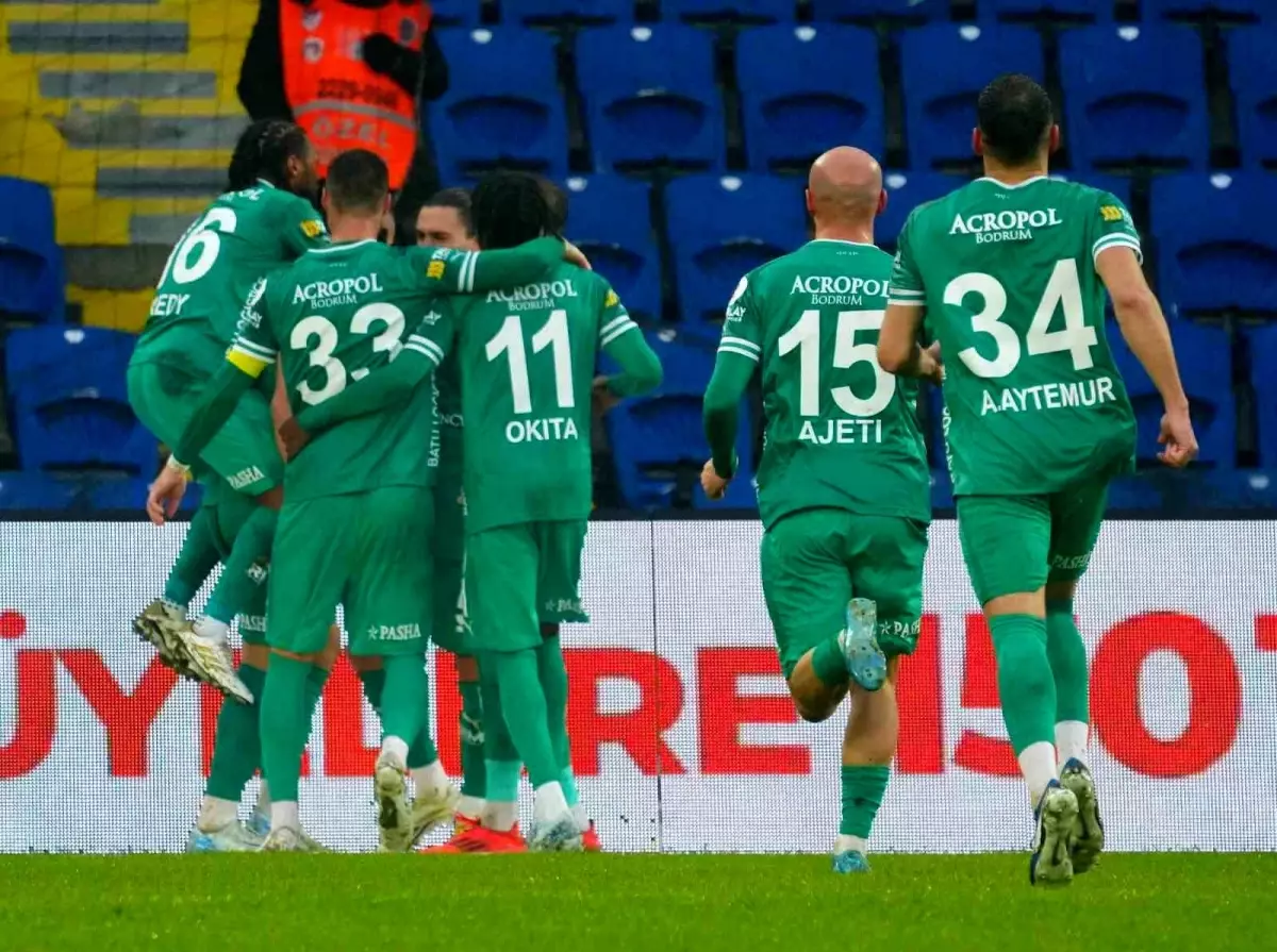 Başakşehir, Bodrum FK\'ya 1-0 Yenildi