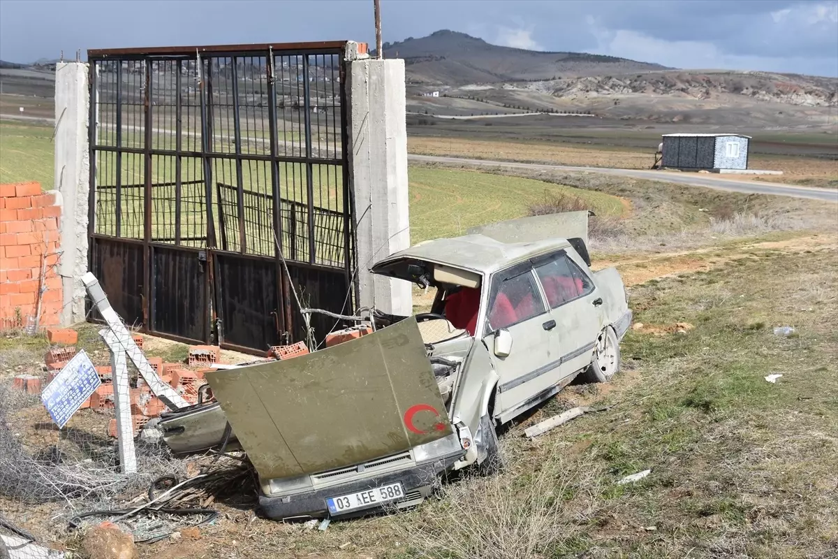 Afyonkarahisar\'da Kaza: 1 Ölü, 6 Yaralı