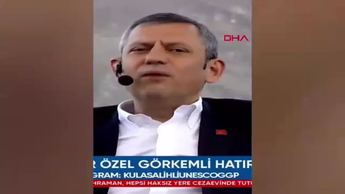 Bakan Kurum\'dan Özgür Özel\'e Tepki: \'Şifa Diliyorum\'