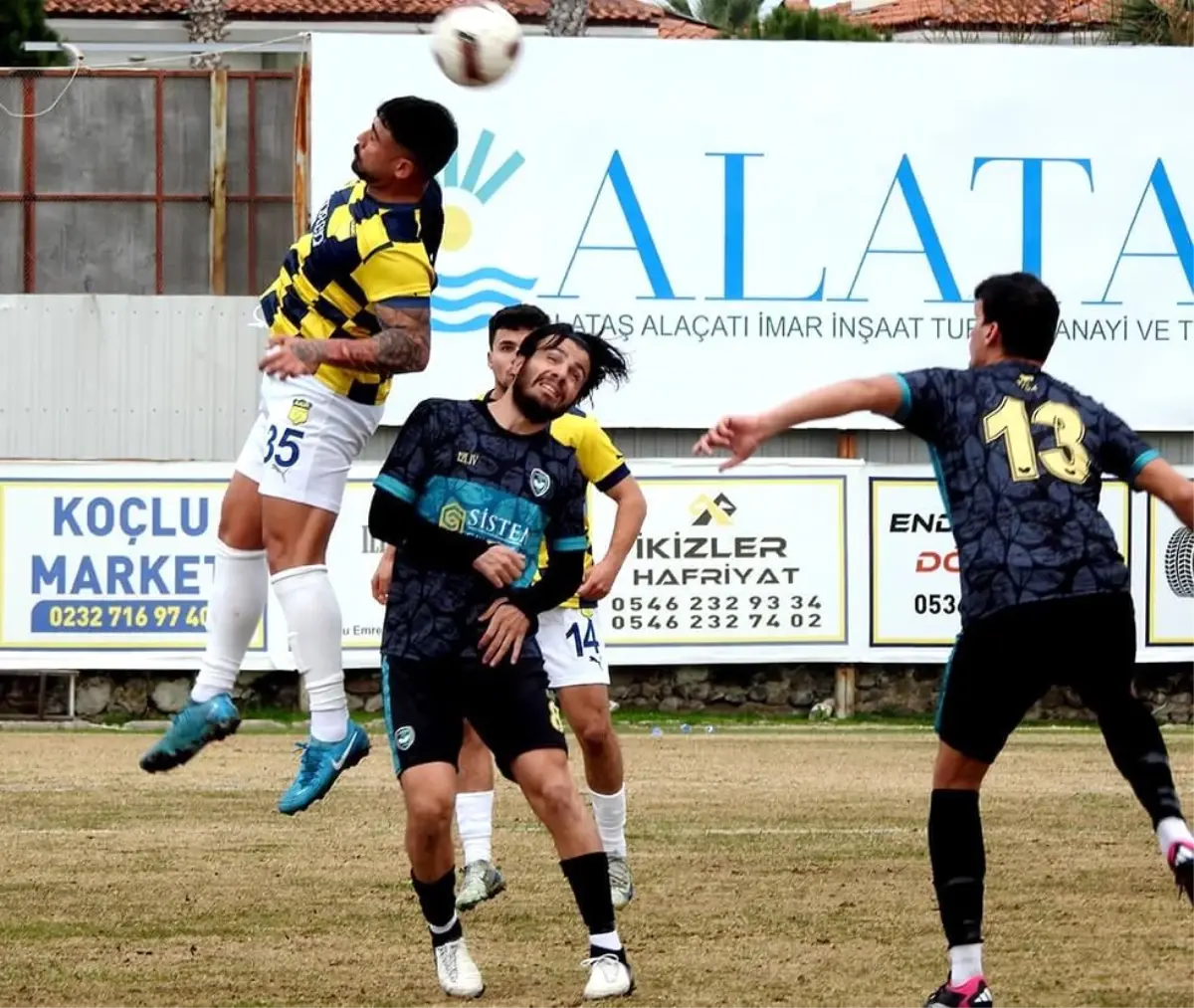 İmren Alaçatıspor - Gaziemirspor Maçı: 1-1 Beraberlik