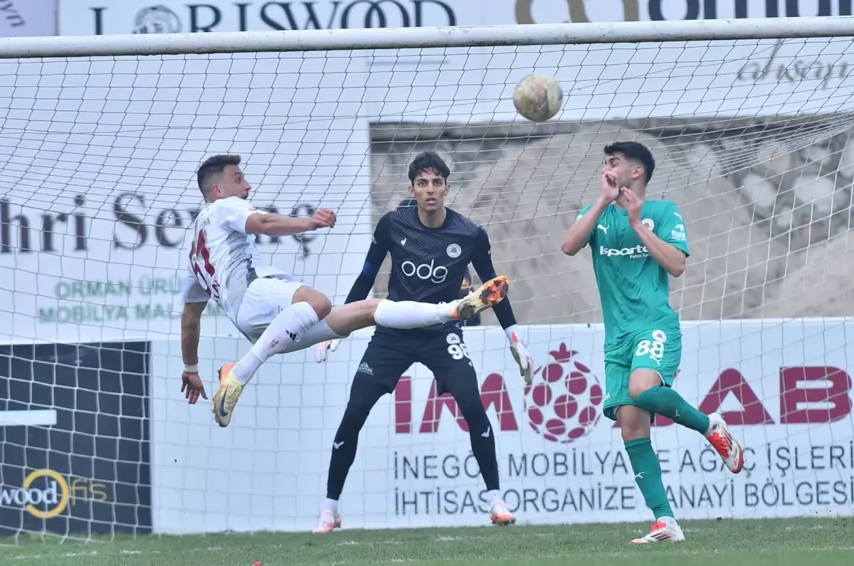 İnegölspor ve Isparta 32 Berabere Kaldı