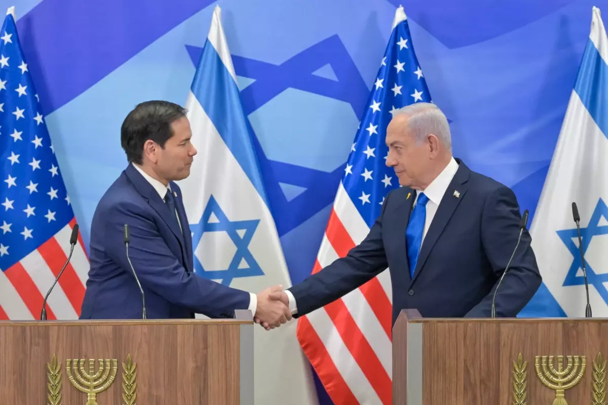 ABD Dışişleri Bakanı Rubio, İsrail\'de Netanyahu ile Görüştü