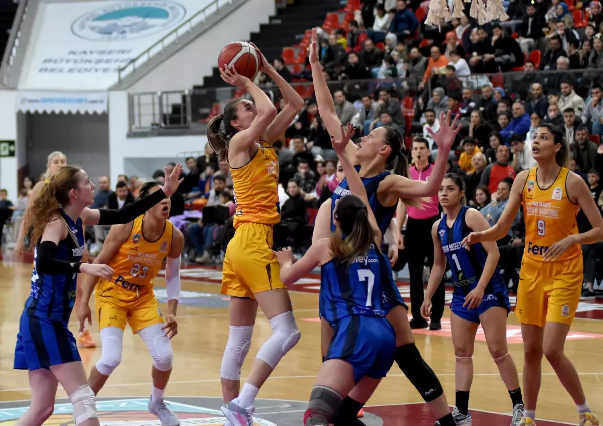 Melikgazi Kayseri Basketbol, Bodrum Basketbol\'u Farkla Geçti