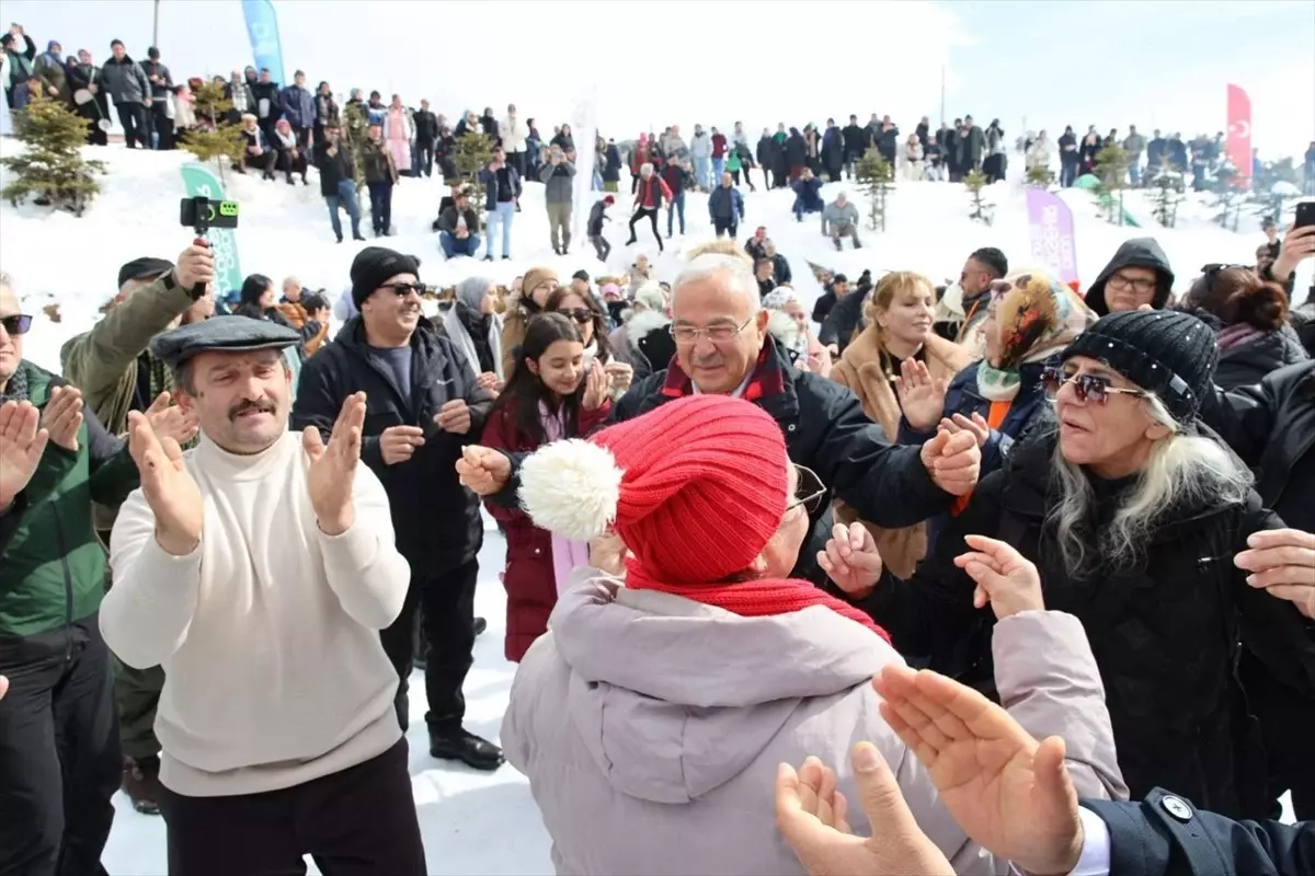 Çambaşı\'nda Kış Festivali Yapıldı