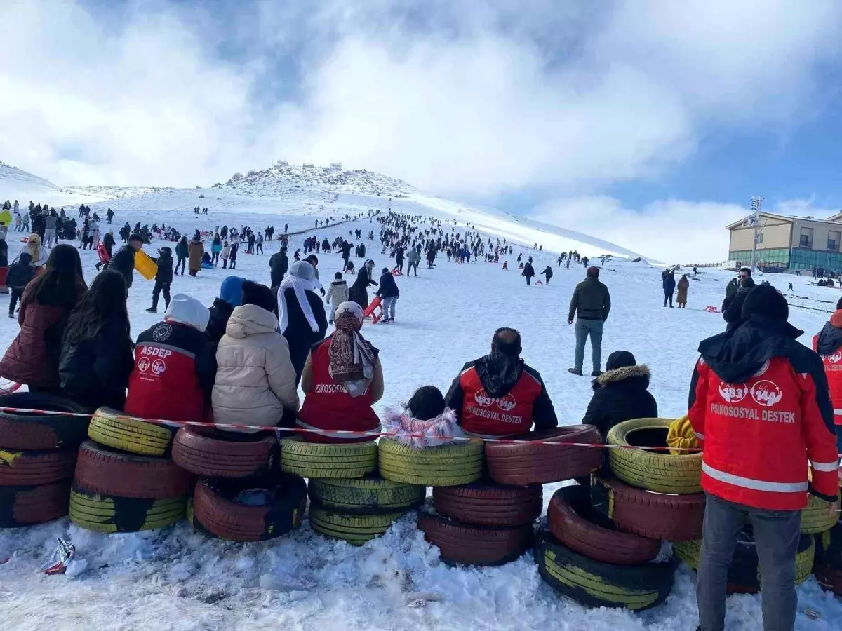 Siverekli çocuklar karacadağ\'da unutulmaz bir gün geçirdi