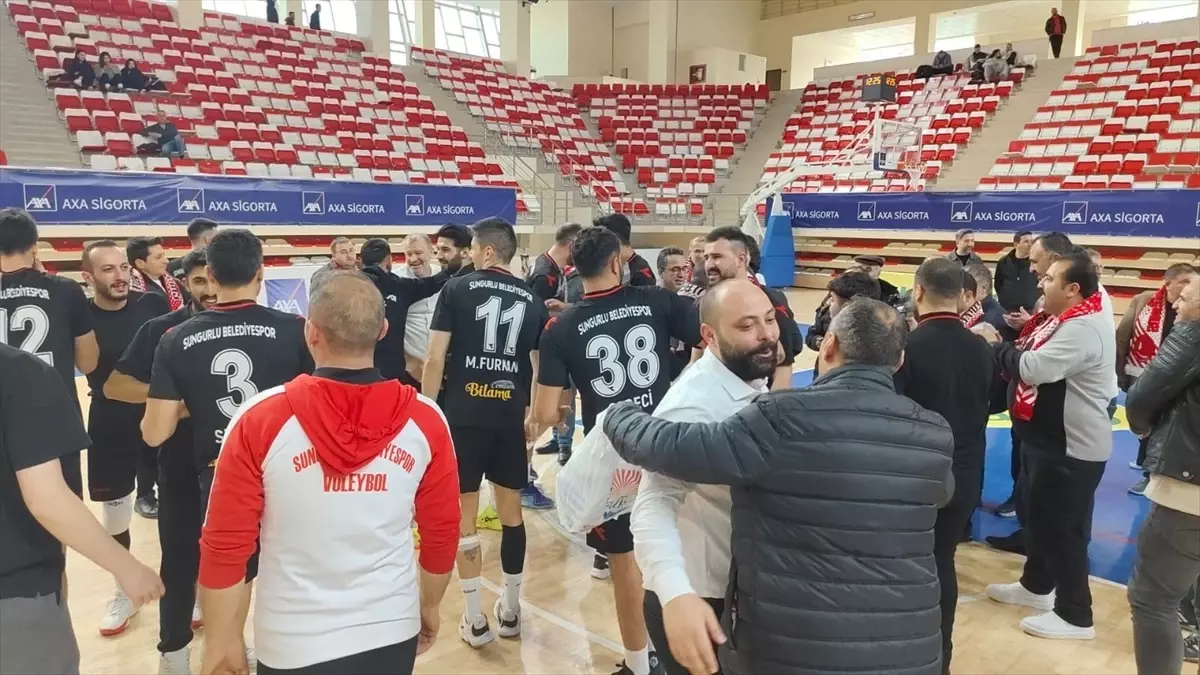 Sungurlu Belediyespor 1. Lig\'e Yükseldi