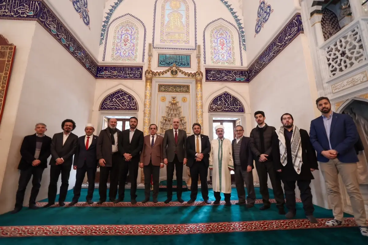 TBMM Başkanı Numan Kurtulmuş, Tokyo Camii\'ni Ziyaret Etti