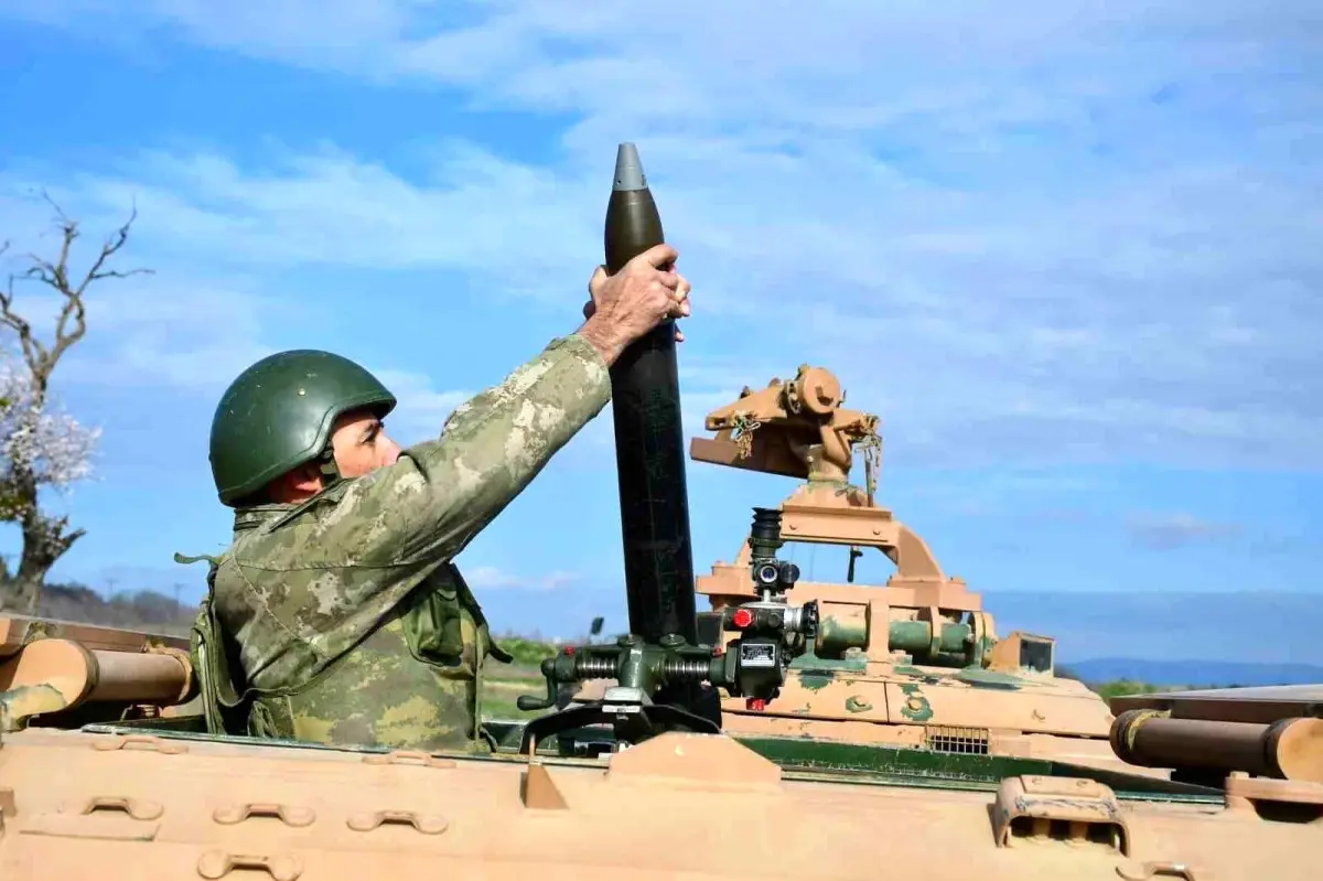 Erzincan\'da Havan Atışları Gerçekleştirildi