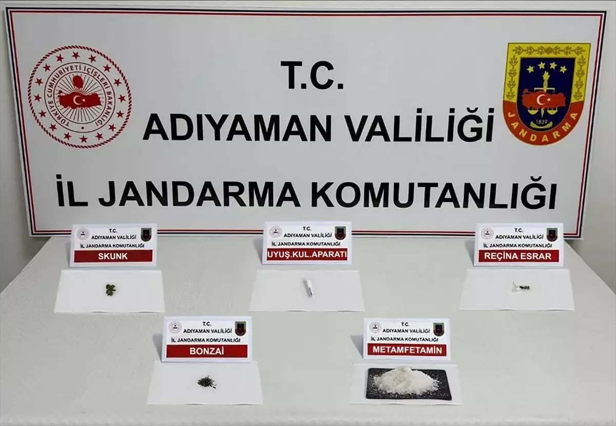 Adıyaman\'da Uyuşturucu Operasyonu