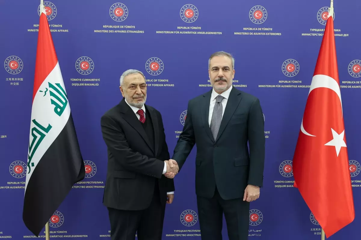 Dışişleri Bakanı Hakan Fidan, Irak Temsilciler Meclisi Başkanı ile Görüştü