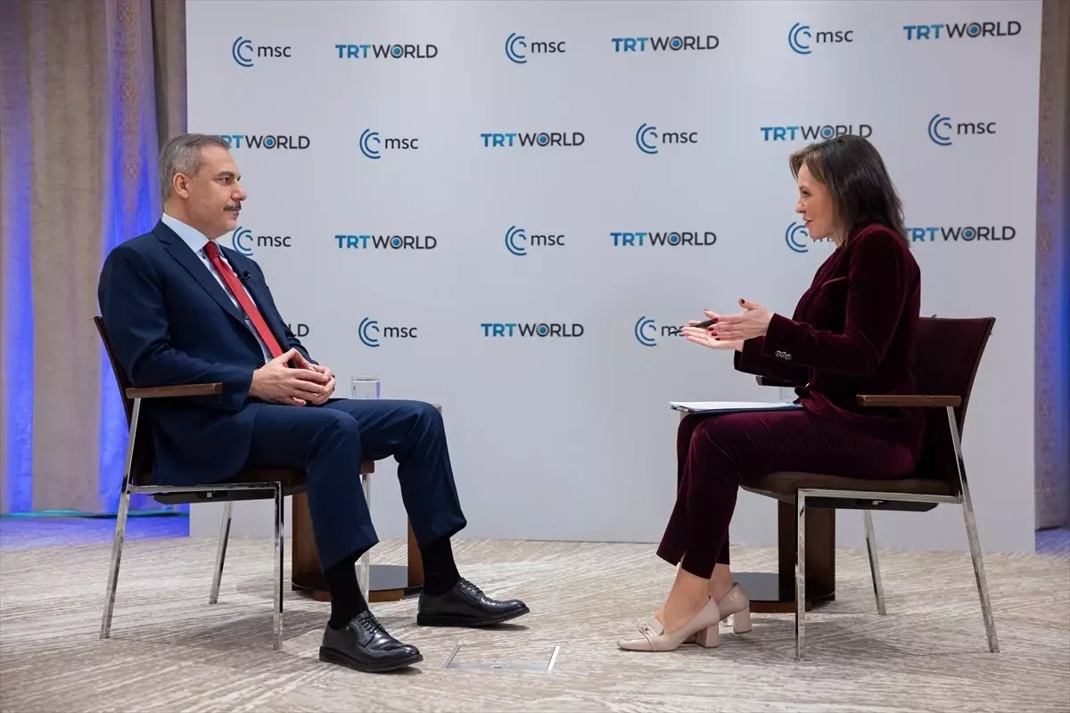 Dışişleri Bakanı Fidan, TRT World yayınında gündemi değerlendirdi Açıklaması