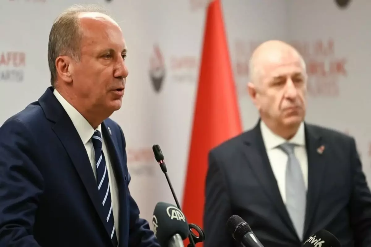 Muharrem İnce, Ümit Özdağ\'ın mesajını paylaştı: Can güvenliğim yok