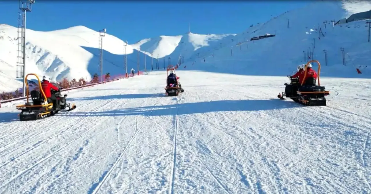 Yasaklı Bölgede Kayak Yapan 14 Kişiye Ceza