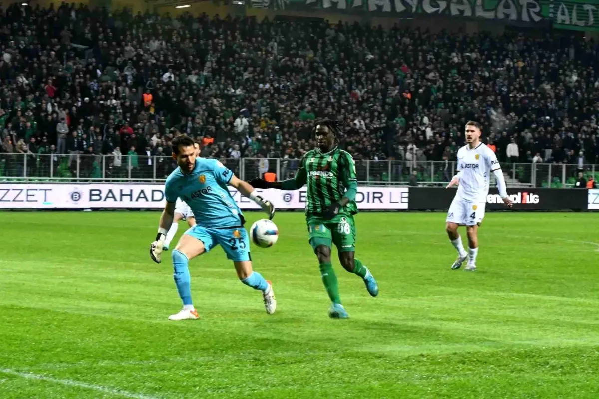 Sakaryaspor - Ankaragücü Maçında Beraberlik