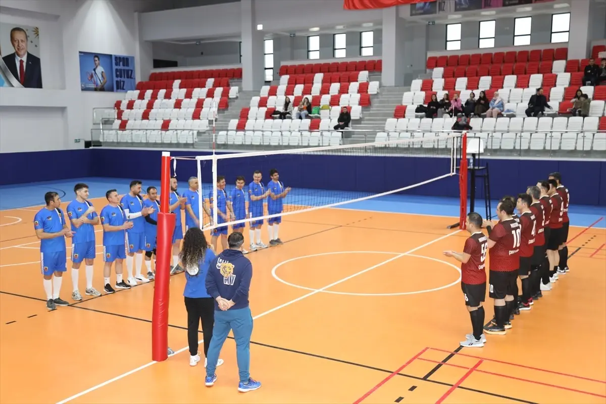 Çubuk\'ta Voleybol Turnuvası Başladı