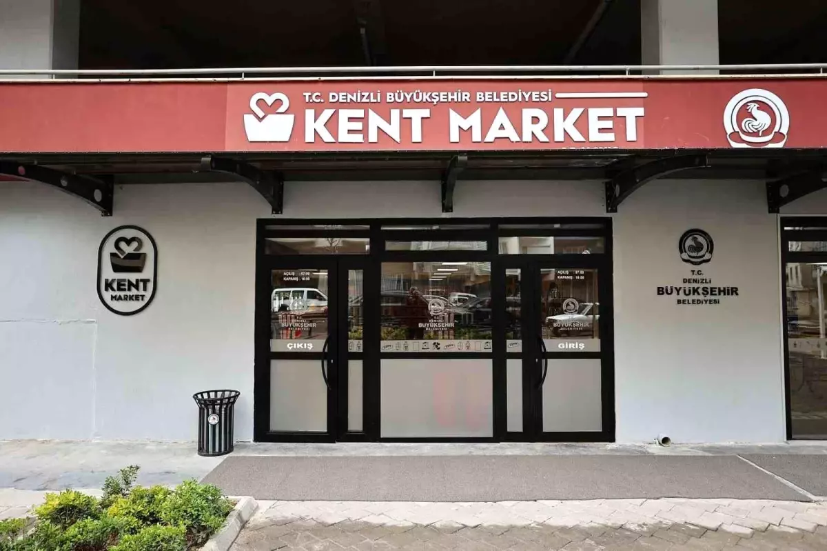 Denizli\'de Yeni Kent Market Açılıyor