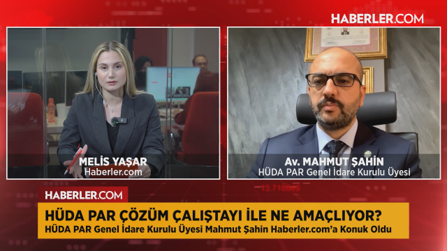 HÜDA PAR'dan çalıştay mesajı: Silahların susması önemsiyoruz