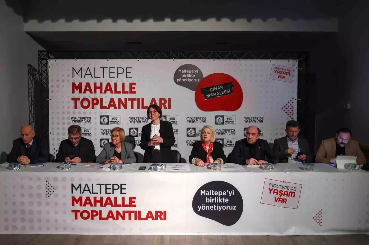 Maltepe\'de Halk Toplantısı: Başkan Köymen Sosyal Tesis Müjdeleri Verdi