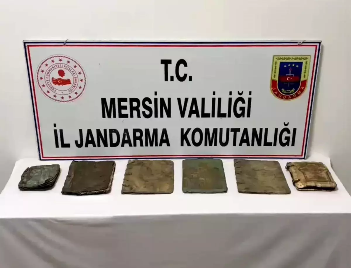 Mersin\'de Tarihi Eser Kaçakçılığı Operasyonu