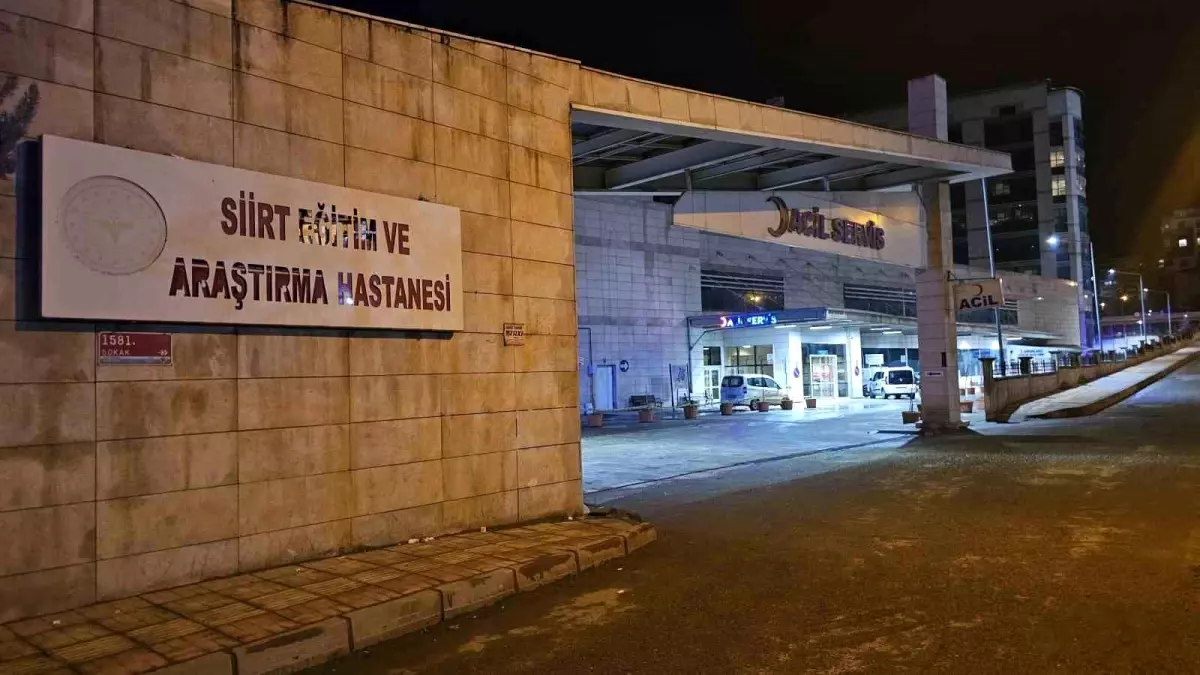 Siirt\'te Trafik Kazası: Bir Kişi Hayatını Kaybetti