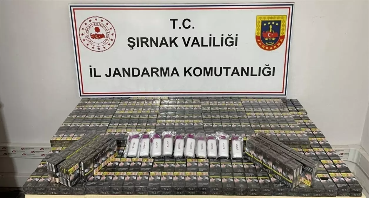 Şırnak\'ta Kaçakçılık Operasyonu: 23 Gözaltı