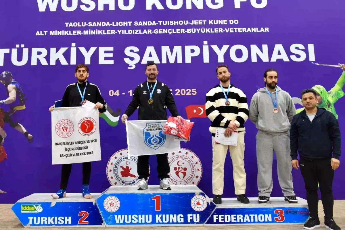 Sultangazi Belediyesi Spor Kulübü Wushu Türkiye Şampiyonası\'nda 17 Madalya Kazandı