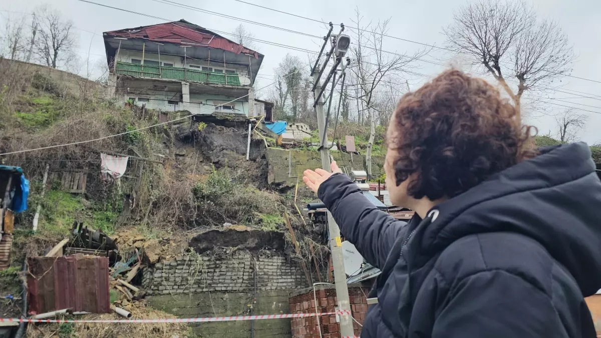 Zonguldak\'ta Heyelan: İki Ev Tahliye Edildi