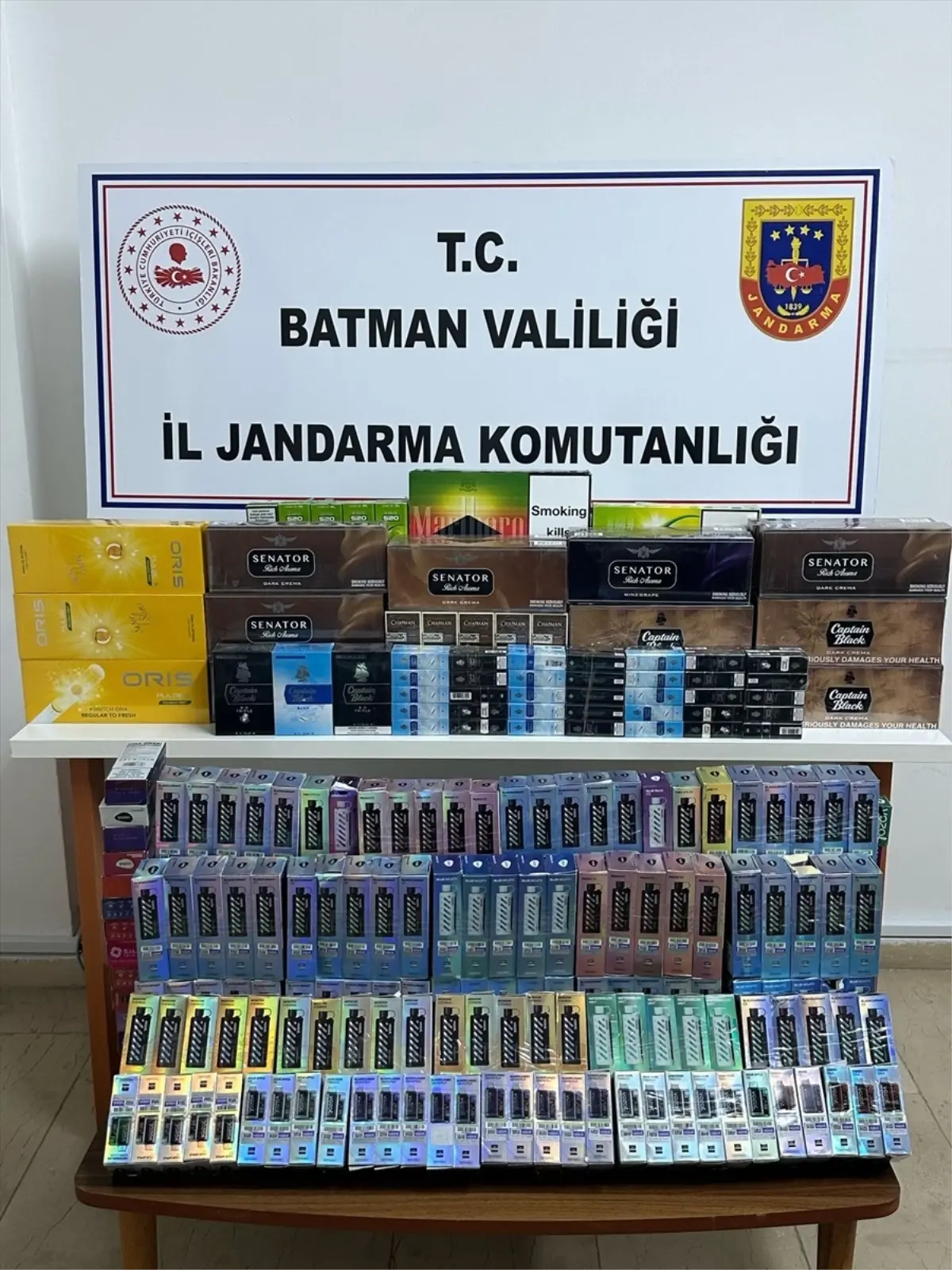 Batman\'da Kaçak Sigara Operasyonu