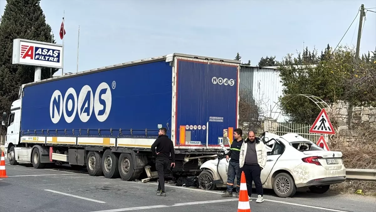 Belen\'de Trafik Kazası: Sürücü Hayatını Kaybetti