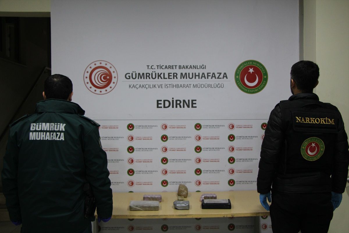 Kapıkule\'de Uyuşturucu Operasyonu