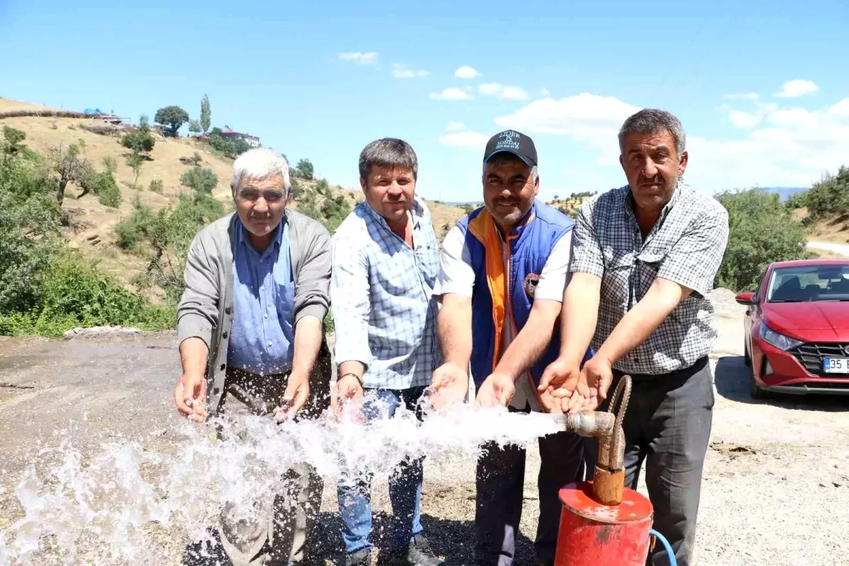 Manisa\'da Susuz Köy Kalmaması İçin 123 Yeni Sondaj Kuyusu Açıldı