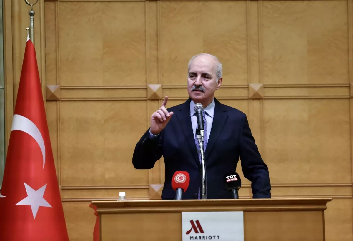 TBMM Başkanı Numan Kurtulmuş Japonya\'daki Türklerle Bir Araya Geldi