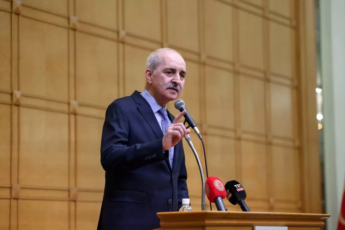 TBMM Başkanı Kurtulmuş, Japonya\'da Türk toplumunun temsilcileriyle buluştu Açıklaması