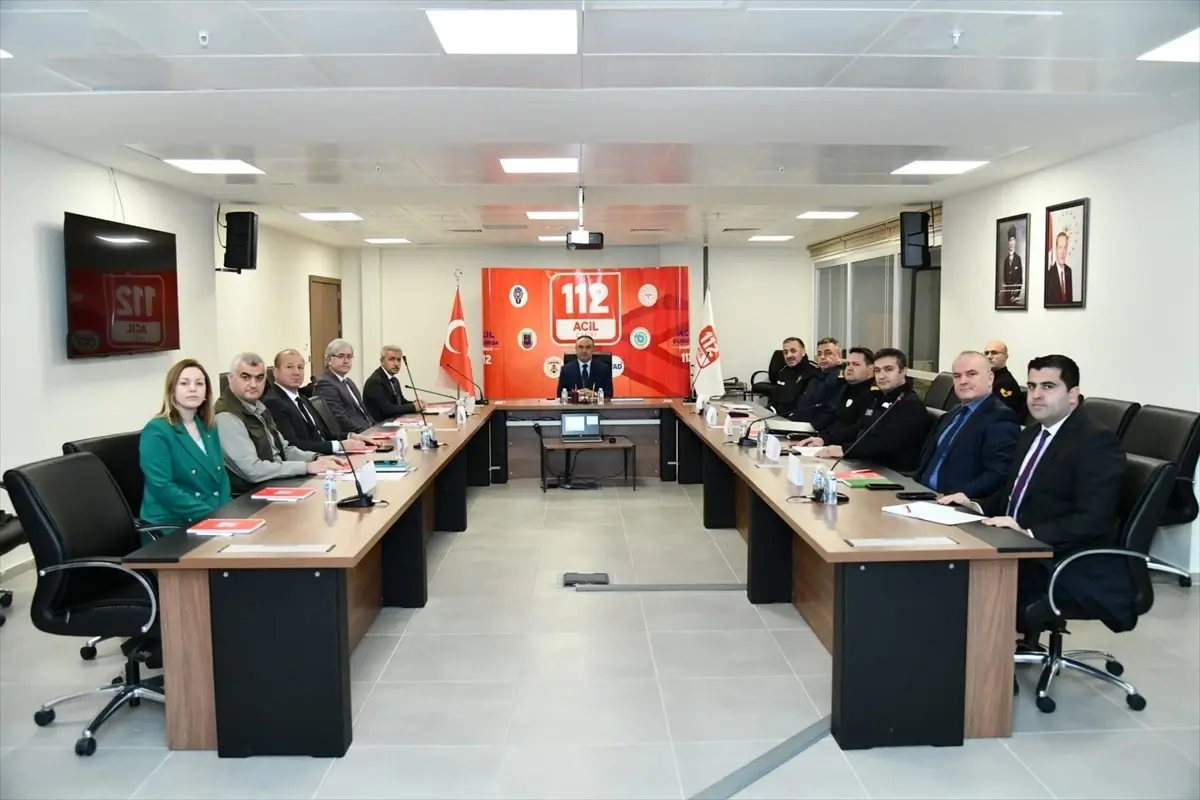 112 Acil Çağrı Toplantısı Tekirdağ\'da Yapıldı