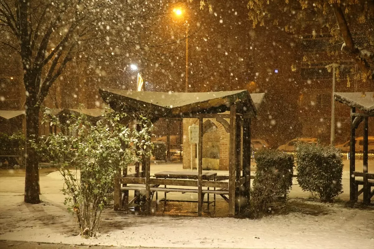 Tokat\'ta Yoğun Kar Yağışı